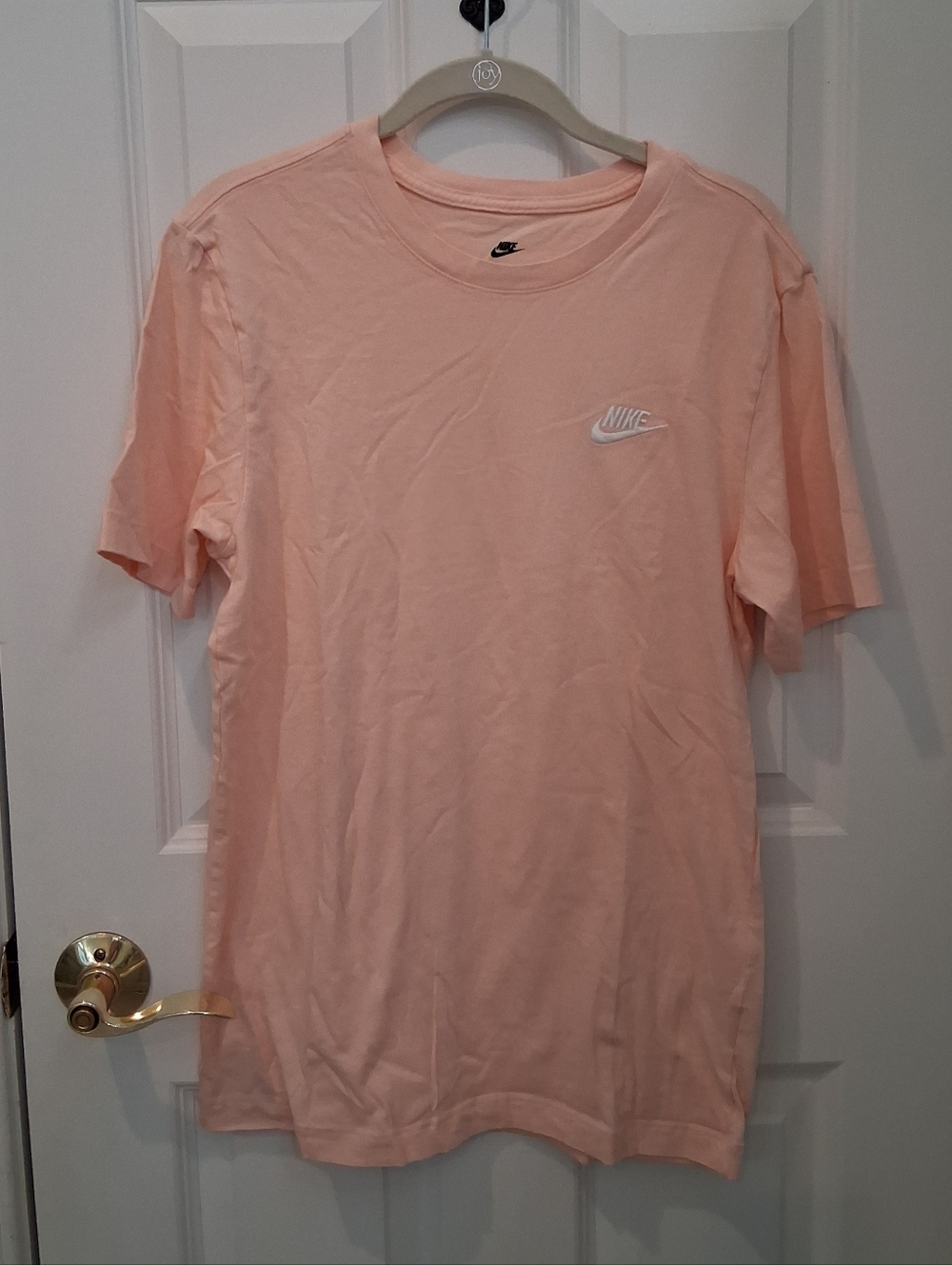 Nike Women's Peach Short Sleeve Crew Tee